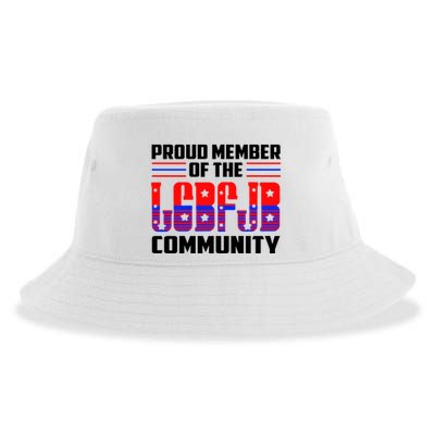 Proud Member Of The LGBFJB Community Sustainable Bucket Hat