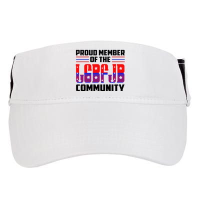 Proud Member Of The LGBFJB Community Adult Drive Performance Visor
