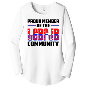 Proud Member Of The LGBFJB Community Women's Perfect Tri Tunic Long Sleeve Shirt