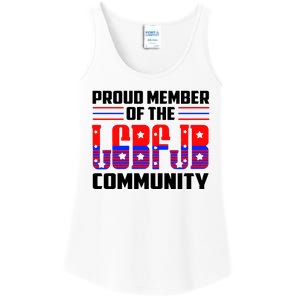 Proud Member Of The LGBFJB Community Ladies Essential Tank