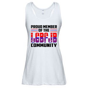 Proud Member Of The LGBFJB Community Ladies Essential Flowy Tank