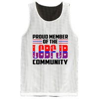 Proud Member Of The LGBFJB Community Mesh Reversible Basketball Jersey Tank