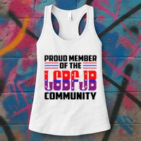 Proud Member Of The LGBFJB Community Womens Tank Top