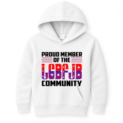 Proud Member Of The LGBFJB Community Kids Hoodie