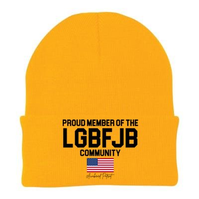 Proud Member Of The LGBFJB Community Signature Knit Cap Winter Beanie