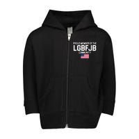 Proud Member Of The LGBFJB Community Signature Toddler Zip Fleece Hoodie