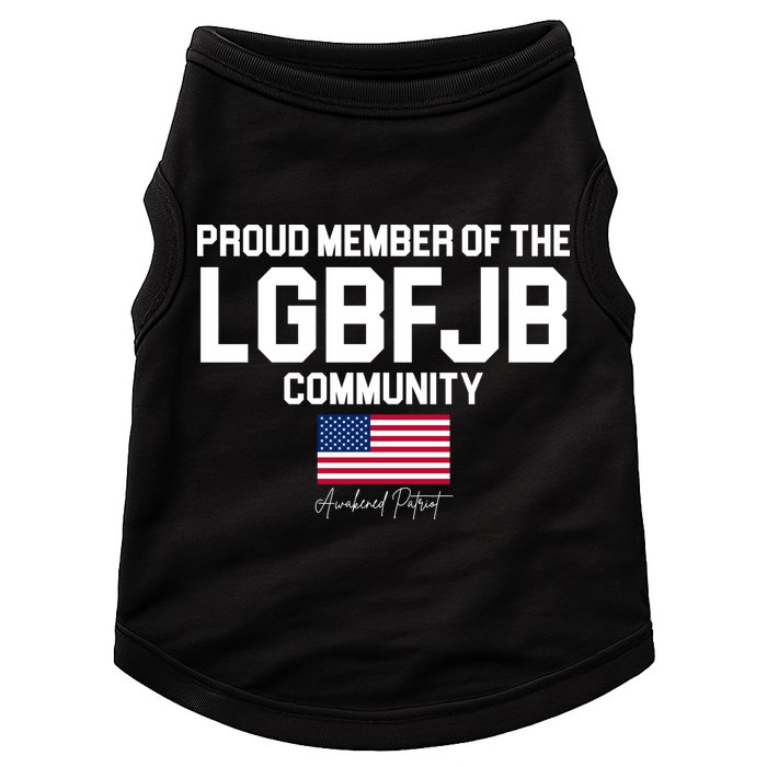 Proud Member Of The LGBFJB Community Signature Doggie Tank
