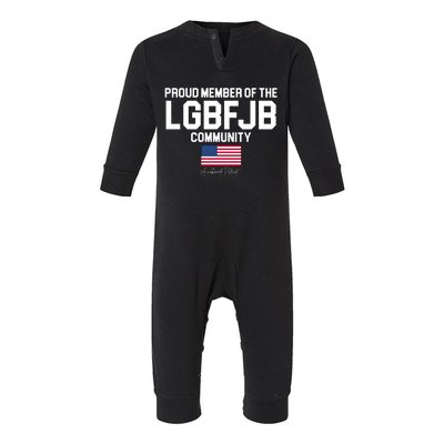 Proud Member Of The LGBFJB Community Signature Infant Fleece One Piece