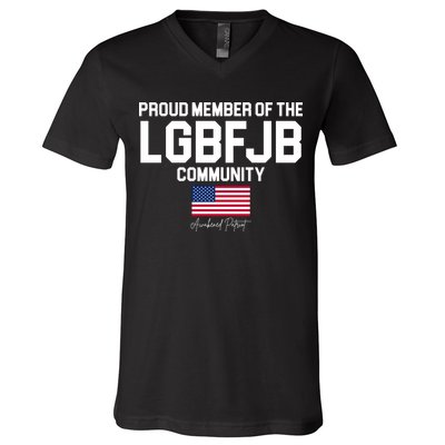 Proud Member Of The LGBFJB Community Signature V-Neck T-Shirt