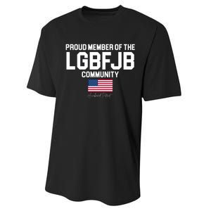 Proud Member Of The LGBFJB Community Signature Performance Sprint T-Shirt