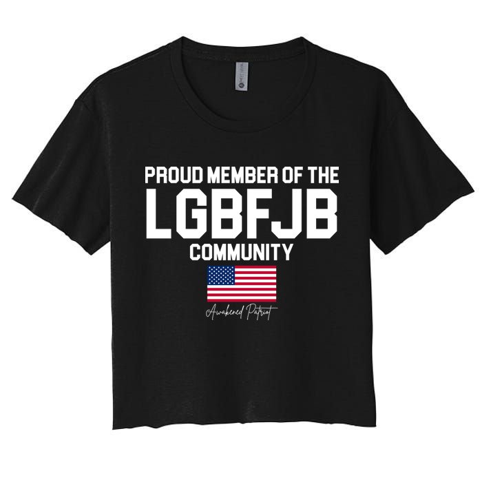Proud Member Of The LGBFJB Community Signature Crop Top