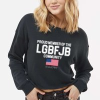 Proud Member Of The LGBFJB Community Signature Cropped Pullover Crew
