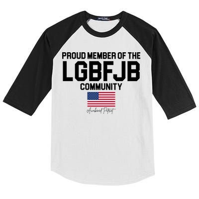 Proud Member Of The LGBFJB Community Signature Kids Colorblock Raglan Jersey