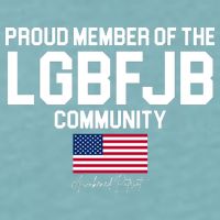 Proud Member Of The LGBFJB Community Signature Sueded Cloud Jersey T-Shirt