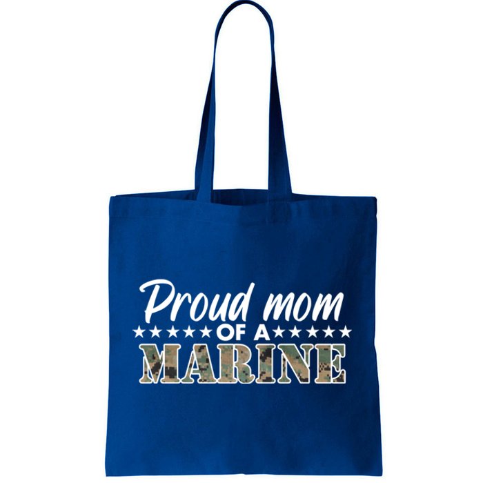 Proud Mom Of A Marine Tote Bag