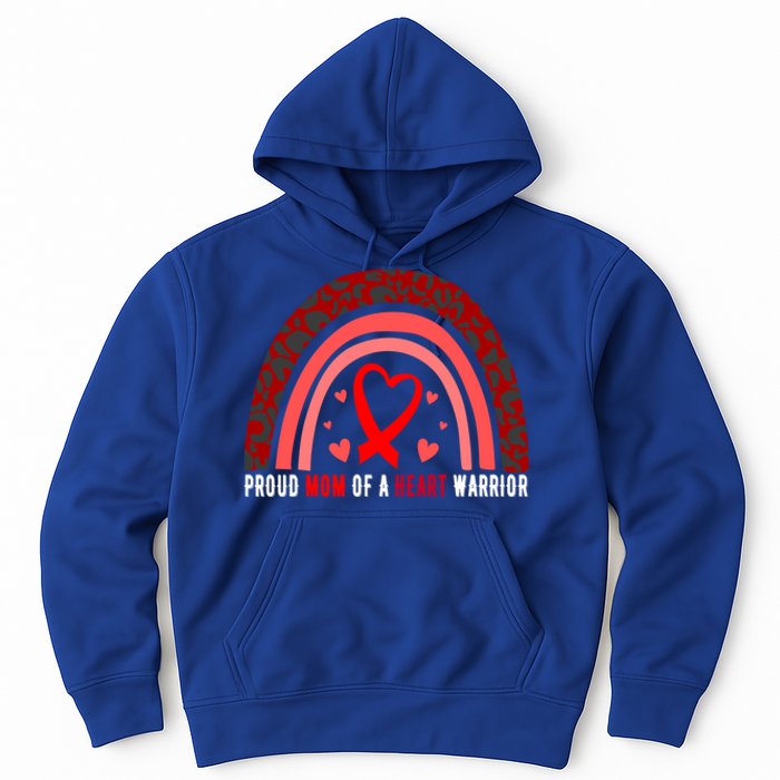 Proud Mom Of A Heart Warrior Chd Awareness Cool Gift Hoodie