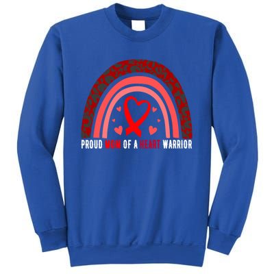 Proud Mom Of A Heart Warrior Chd Awareness Cool Gift Sweatshirt