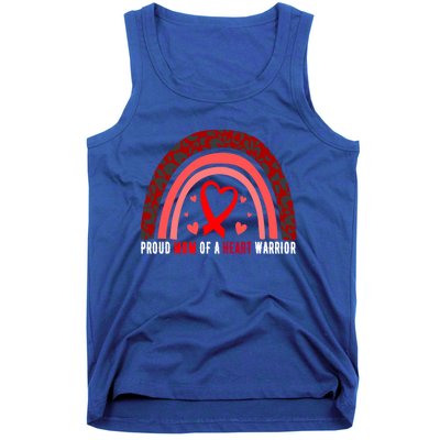 Proud Mom Of A Heart Warrior Chd Awareness Cool Gift Tank Top