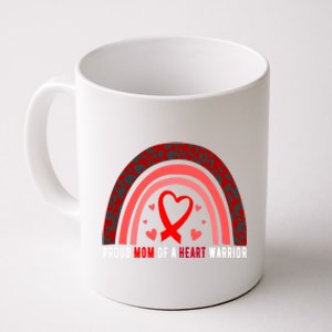 Proud Mom Of A Heart Warrior Chd Awareness Cool Gift Coffee Mug