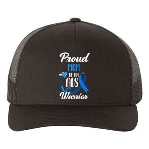 Proud Mom Of An ALS Warrior Daughter Son ALS Awareness Yupoong Adult 5-Panel Trucker Hat