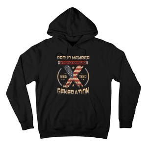 Proud Member Of The Fuck Your Feelings Gen X Usa Tall Hoodie