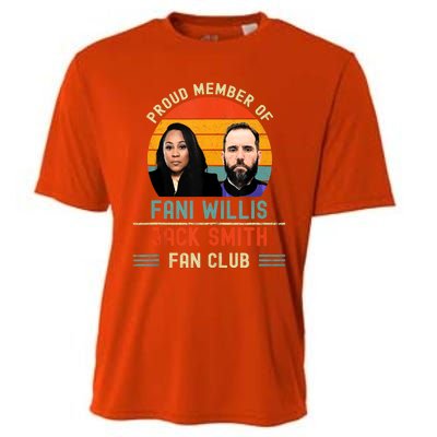 Proud Member Of Fani Willis And Jack Smith Fan Club Vintage Cooling Performance Crew T-Shirt