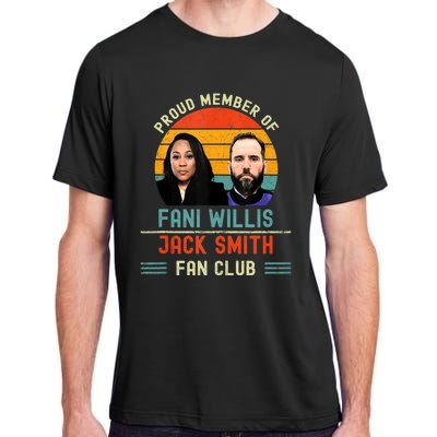 Proud Member Of Fani Willis And Jack Smith Fan Club Vintage Adult ChromaSoft Performance T-Shirt