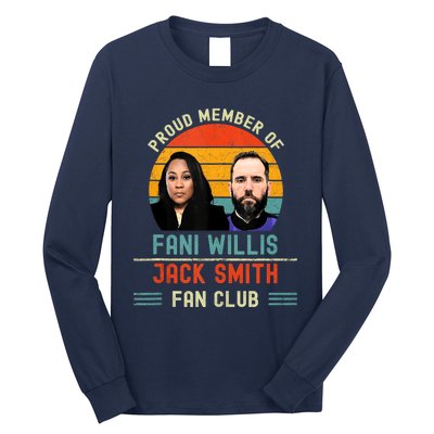 Proud Member Of Fani Willis And Jack Smith Fan Club Vintage Long Sleeve Shirt