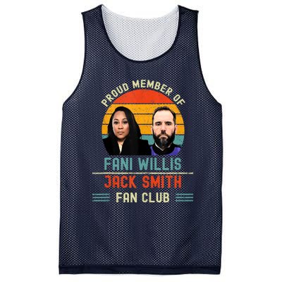 Proud Member Of Fani Willis And Jack Smith Fan Club Vintage Mesh Reversible Basketball Jersey Tank