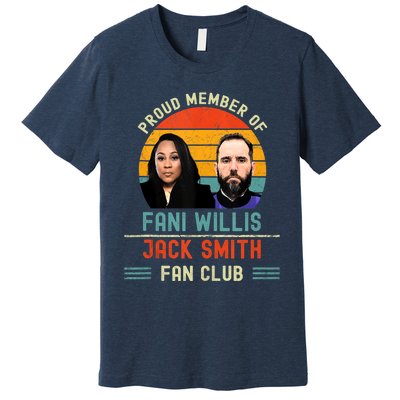 Proud Member Of Fani Willis And Jack Smith Fan Club Vintage Premium T-Shirt