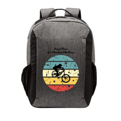 Proud Mom Of A Mountain Bike Racer Cool Gift Vector Backpack
