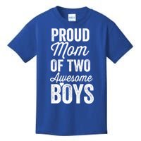 Proud Mom Of Two Awesome Great Gift Kids T-Shirt