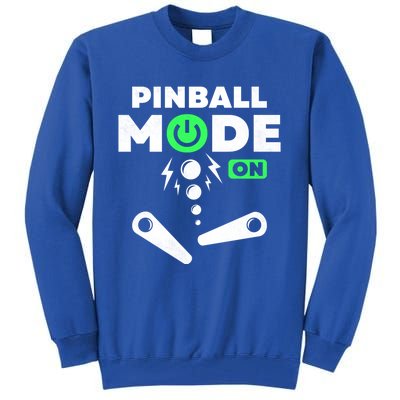 Pinball Mode On 80s Retro Game Gift Tall Sweatshirt