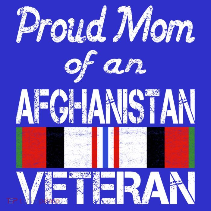 Proud Mom Of An Afghanistan Veteran Gift Premium T-Shirt