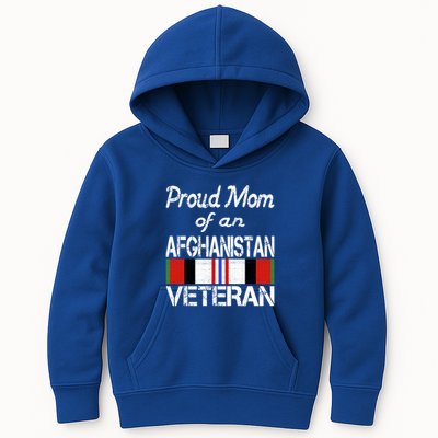 Proud Mom Of An Afghanistan Veteran Gift Kids Hoodie
