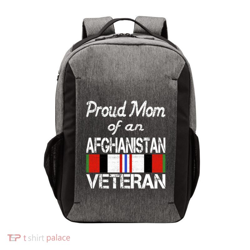 Proud Mom Of An Afghanistan Veteran Gift Vector Backpack