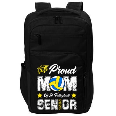 Proud Mom Of A Volleyball Senior Class Of 2025 Graduation Impact Tech Backpack