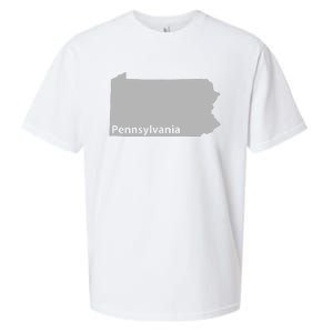 Pennsylvania Map Outline State Home Pride Native Love Cute Sueded Cloud Jersey T-Shirt