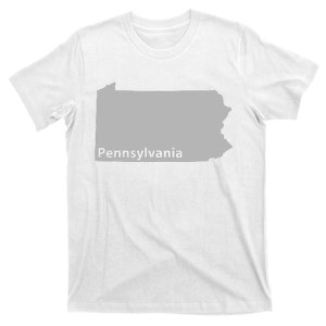 Pennsylvania Map Outline State Home Pride Native Love Cute T-Shirt