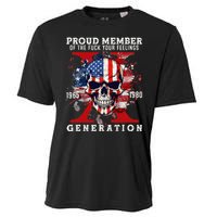 Proud Member Of Your Feelings Horror Skull X Generation Cooling Performance Crew T-Shirt