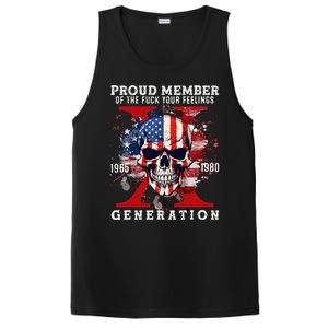 Proud Member Of Your Feelings Horror Skull X Generation PosiCharge Competitor Tank