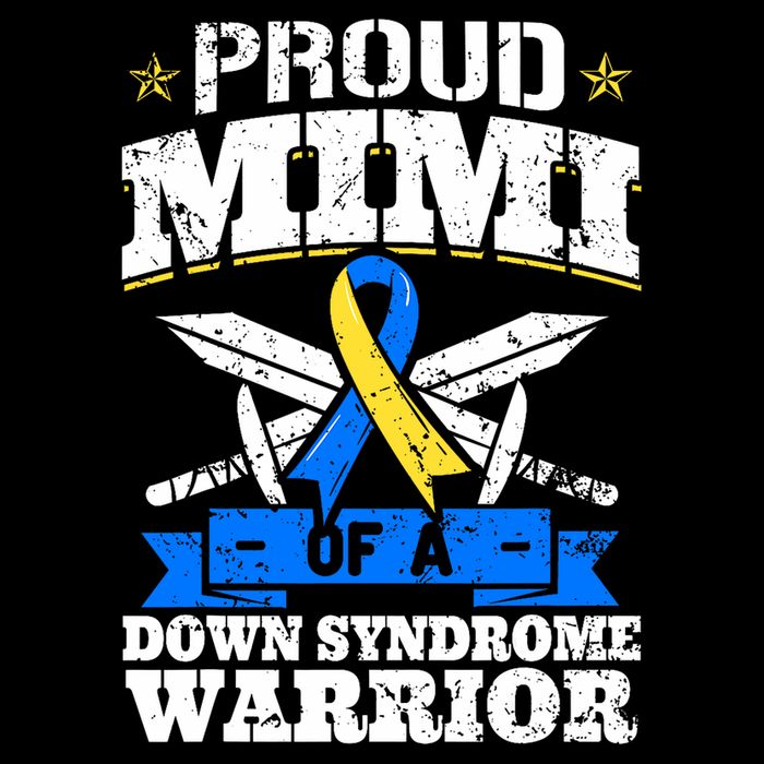 Proud Mimi Of A Down Syndrome Warrior Trisomy 21 Grandma Impact Tech Backpack