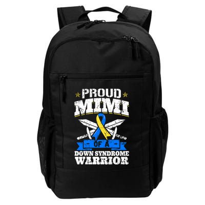 Proud Mimi Of A Down Syndrome Warrior Trisomy 21 Grandma Backpack