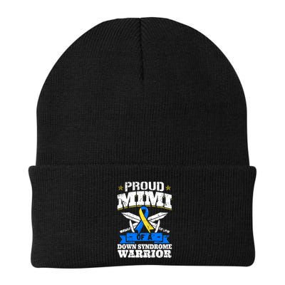 Proud Mimi Of A Down Syndrome Warrior Trisomy 21 Grandma Beanie