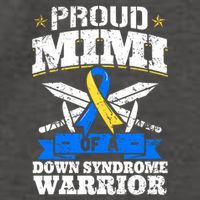 Proud Mimi Of A Down Syndrome Warrior Trisomy 21 Grandma Vector Backpack