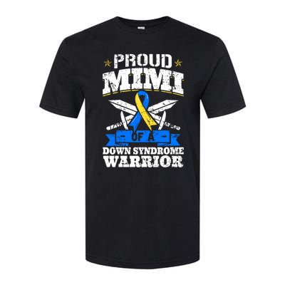 Proud Mimi Of A Down Syndrome Warrior Trisomy 21 Grandma Softstyle CVC T-Shirt