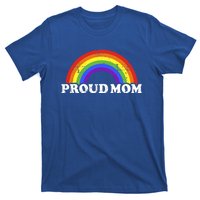 Proud Mom Of Gay Or Lesbian Son Or Daughter With Rainbow Gift T-Shirt