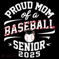 Proud Mom Of A Baseball Senior Class Of 2025 Drawstring Bag