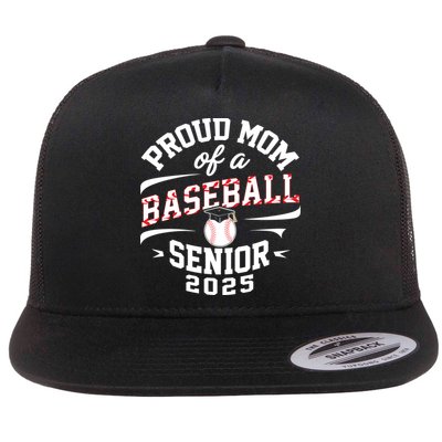 Proud Mom Of A Baseball Senior Class Of 2025 Flatbill Hat