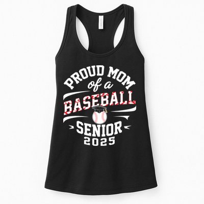 Proud Mom Of A Baseball Senior Class Of 2025 Womens Tank Top